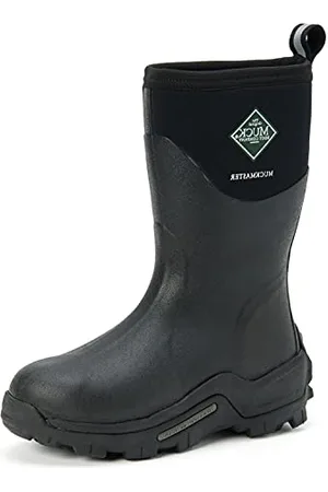 Muck Unisex Muckmaster Mid Gummistiefel, (Black/Black), 43 EU