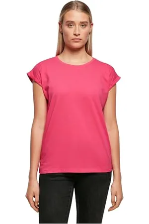 Build Your Brand Damen Ladies Extended Shoulder Tee T-Shirt, , 3XL