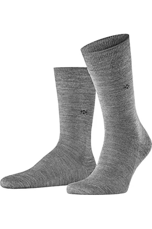 Burlington Herren Socken Leeds M SO Baumwolle Wolle einfarbig 1 Paar, , 40-46