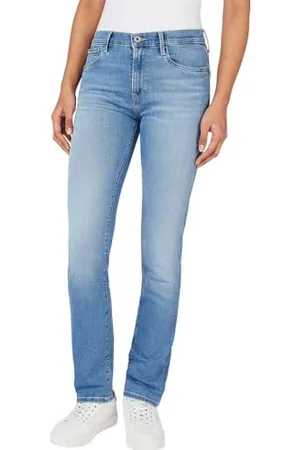 Pepe Jeans Damen High Waist Slim PL204589 Jeans, , 33W / 30L