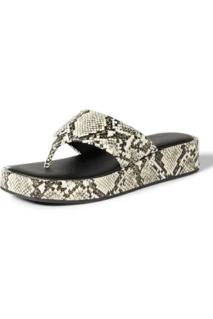 Amazon Damen Flatform-Zehensandalen, , 41 EU