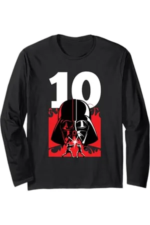 STAR WARS Darth Vader 10 Geburtstag Langarmshirt