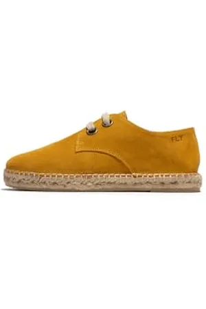 Fly London Damen SAIC553FLY Espadrille, Yellow, 41 EU
