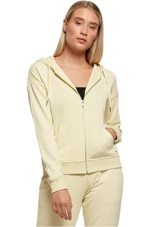 Urban classics Damen TB4075-Ladies Organic Terry Zip Hoody Kapuzenpullover, , S