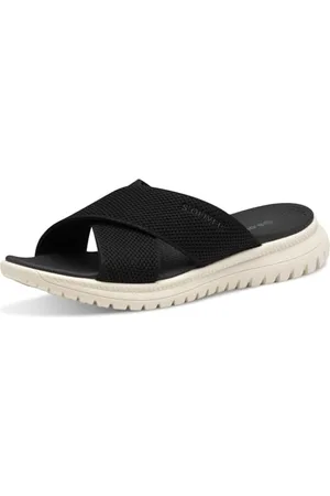 QS by s.Oliver Damen Pantoletten mit Chunky-Sohle Leicht, (Black), 38 EU