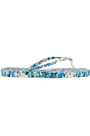 Pepe Jeans Damen Rake Flowers Flip-Flop, Blau (Marine Blue), 4