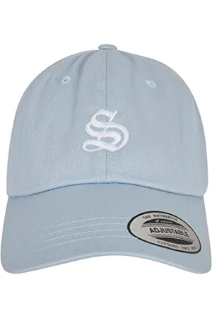 Mister Tee Unisex Letter Lightblue Low Profile Cap one Size