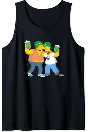 The Simpsons Homer and Barney Cheers to St. Patrick’s Day Tank Top