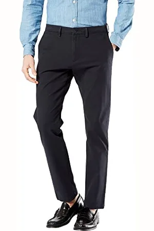 Dockers Herren Smart 360 Flex Chino Slim Hose, Navy, 38W / 32L