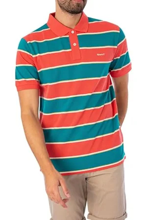 GANT Herren Stripe Pique SS Polo, , Small