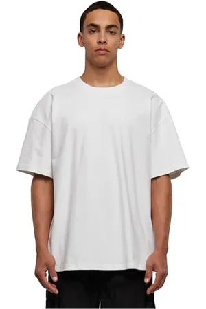Build Your Brand Herren BY163-Ultra Heavy Cotton Box Tee T-Shirt, White, XXL