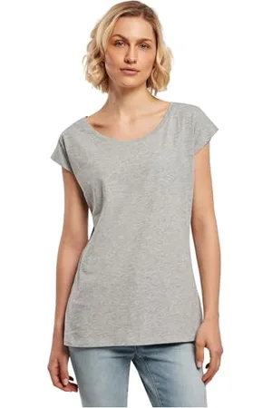 Build Your Brand Damen BB013-Ladies Wide Neck Tee T-Shirt, , 4XL