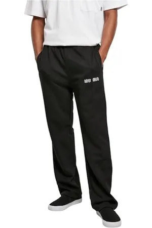 Urban classics Herren TB4131-Track Sweatpants Trainingshose, Black, L