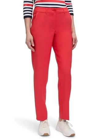 Betty Barclay Damen Businesshose mit Bügelfalte Poppy Red,40