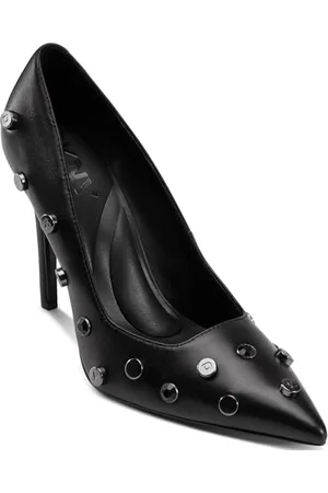 DKNY Damen Mickel Studs Pump 100MM HIGH Heels, Black, 38 EU