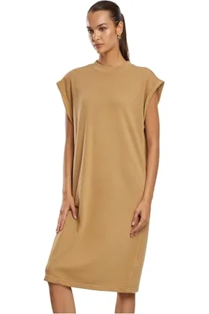 Urban classics Damen TB6856-Ladies Light Terry Dress Kleid, , M