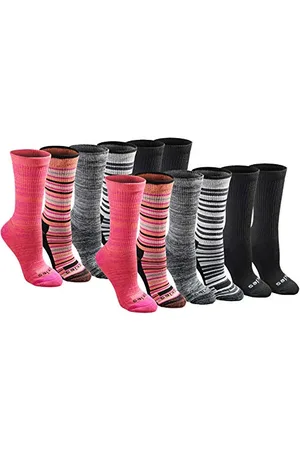 Dickies Damen Dri-tech Fashion Moisture Control Crew, Available in S-XL (5, 6, Pairs) Socken, , Medium (24er Pack)