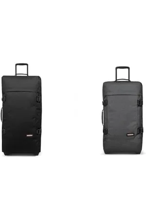 Eastpak TRANVERZ L - Koffer, 79 x 40 x 33, 121 L, Black (Schwarz) & TRANVERZ M - Koffer, 67 x 35.5 x 30, 78 L, Black Denim (Grau)