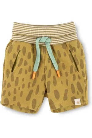 sigikid Sweatbermuda für Baby Jungen mit breitem Schlupfbund und Bindeband