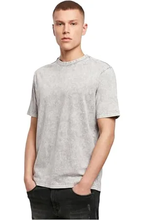 Build Your Brand Mens Acid Washed Tee T-Shirt, , M