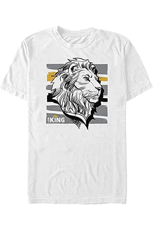 Disney Unisex Lion King King Organic Short Sleeve T-shirt, , M