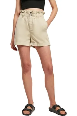 Urban classics Damen TB4798-Ladies Paperbag Klassische Shorts, , 31