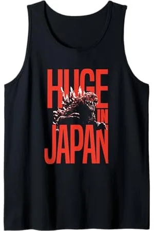 Godzilla Huge in Japan Tank Top