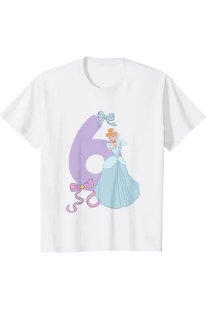 Disney Kinder Cinderella 6 Geburtstag T-Shirt