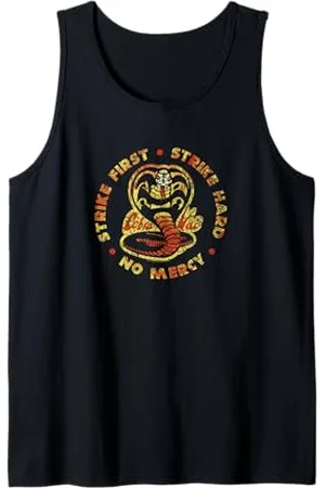 Cobra Kai Schlag zuerst zu Schlag hart Tank Top