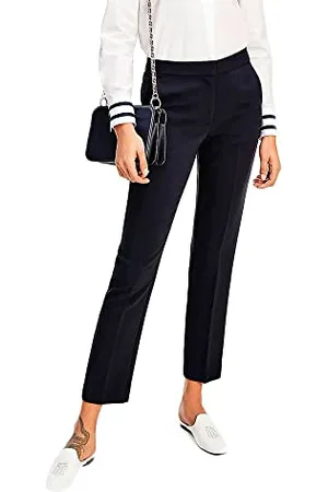 Tommy Hilfiger Damen CORE Suiting Slim Pant Hose, Breezy blue, R32