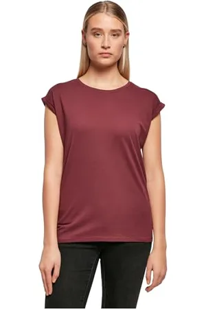 Build Your Brand Damen Ladies Extended Shoulder Tee T-Shirt, , XS