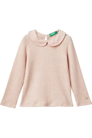 Benetton Mädchen M/L 3ivlg10gv T-Shirt, , 18 Monate