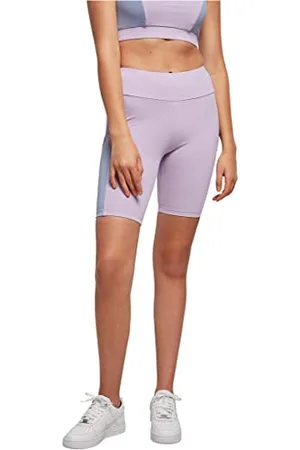 Urban classics Damen TB5021-Ladies Color Block Cycle Yoga-Shorts, , XXL