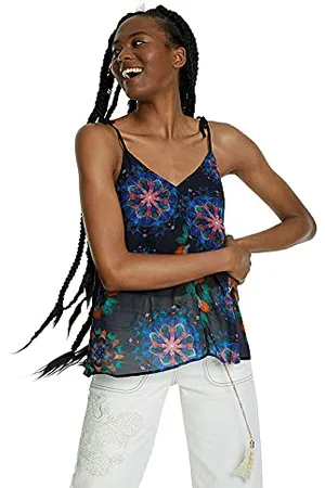 Desigual Damen Universe Bluse, , Small (Herstellergröße: S)