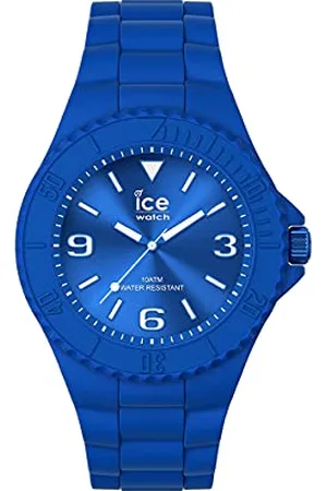 Ice-Watch ICE generation Flashy blue - Blaue Herren/Unisexuhr mit Silikonarmband - 019159 (Medium)