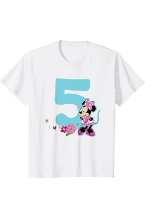 Disney Kinder Minnie Mouse 5 Geburtstag T-Shirt