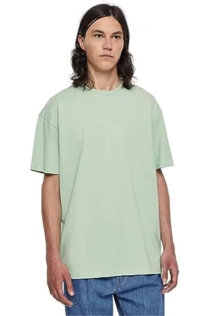 Urban classics Herren T-Shirt Heavy Oversized Tee, Oversized T-Shirt für Männer, Baumwolle, Rundhals, , S