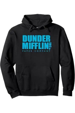 The Office Türkis Dunder Mifflin Logo Pullover Hoodie