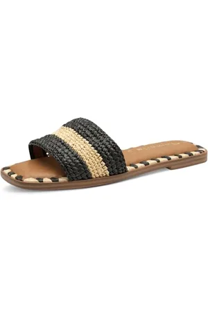 Tamaris Pantolette Damen Flach beige,EU 38