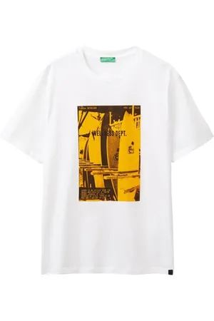 Benetton Herren 3i1xu108z T-Shirt, , XL