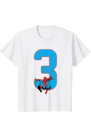 Marvel Kinder Spider-Man 3 Geburtstag T-Shirt