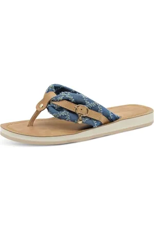 Tamaris Pantolette Damen Sportlich blau,EU 36