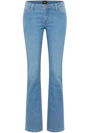 Lee Damen Jeans Jessica, Low Rise Bootcut Fit, Bootcut Bein