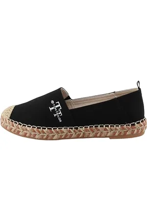 TOM TAILOR Damen 7490250003 Flacher Slipper, Black, 38 EU