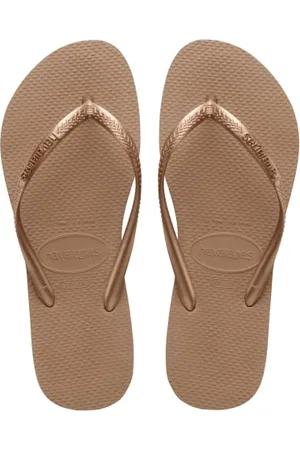 Havaianas Slim, Stylische, Robuste und Vielseitige Badelatschen für Frauen mit Texturierten Sohlen für Grip und Halt