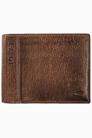 Camel Active Melbourne Herren Geldbörse Querformat Leder Mittelgroß Braun