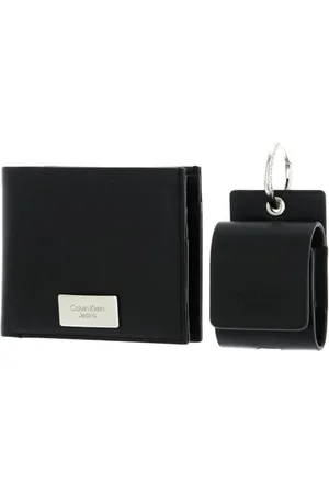 Calvin Klein Jeans Herren Geschenk-Set Gifting Bifold Portemonnaie & AirPods Hülle, , Onesize