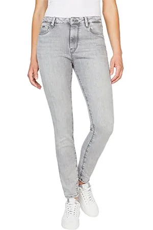 Pepe Jeans Damen Jeans Regent, Grau (Denim-vy1), 26W / 30L