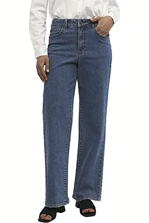 Object Damen Objmarina Mw Denim Jeans Noos Hose, , M EU