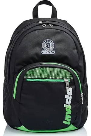 Invicta Rucksack Format, gepolsterter Schulranzen, geräumige Schultasche, mit Trinkflaschenfach